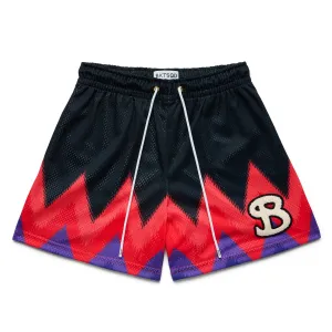 CHEVRON SHORTS - SHADOW BLAZE