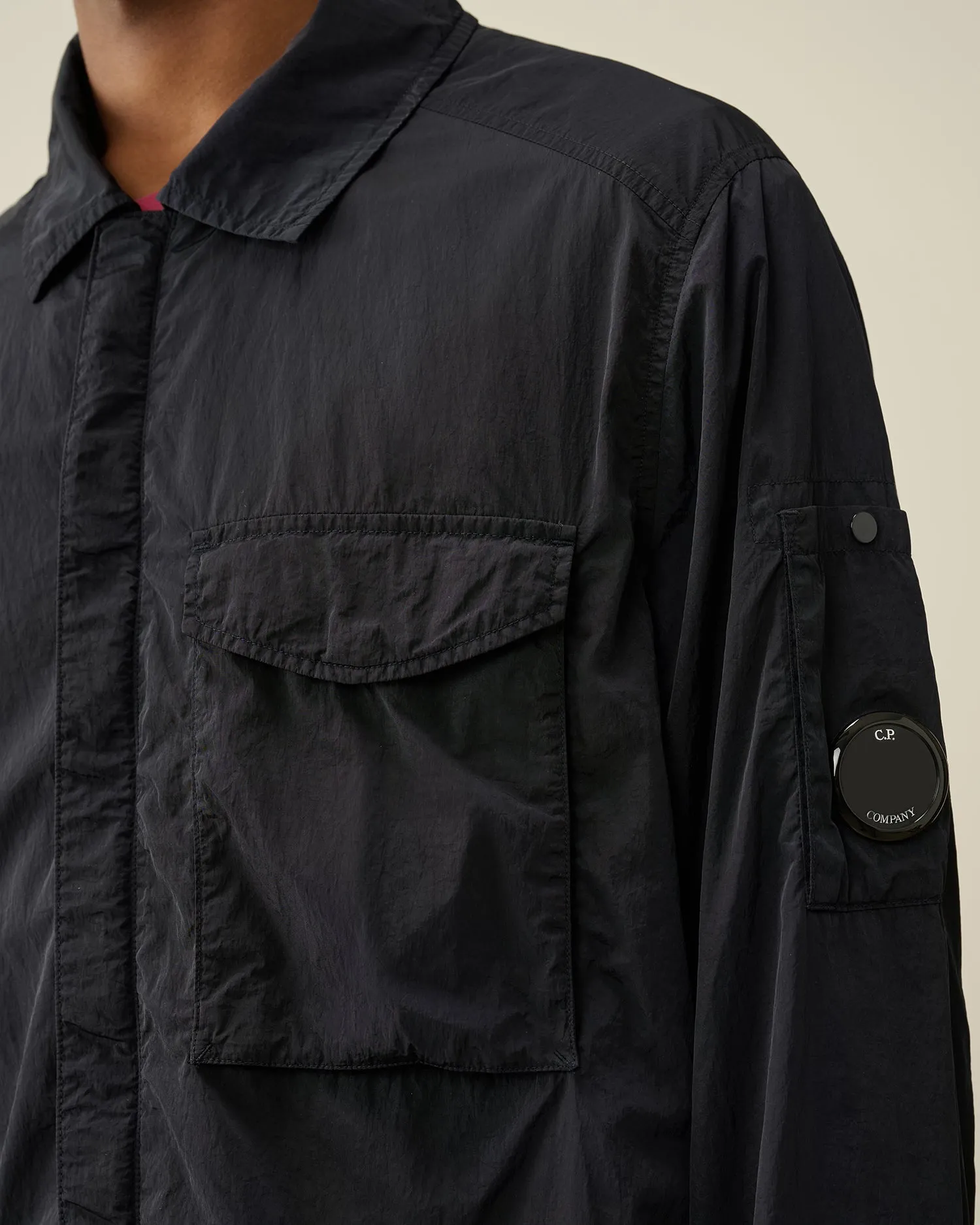 Chrome-R Pocket Overshirt - Total Eclipse