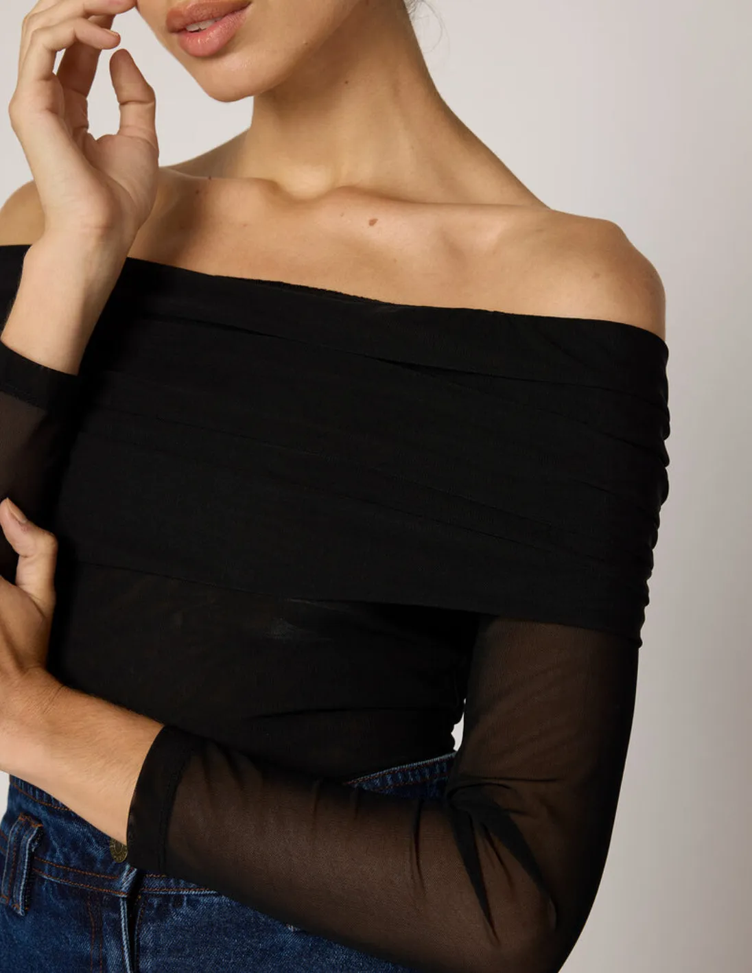 Cleobella Penelope Top In Black