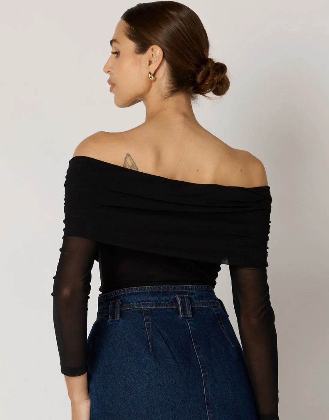 Cleobella Penelope Top In Black