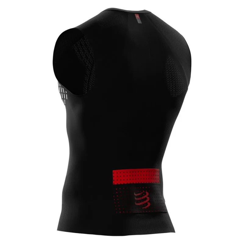 Compressport Unisex's Trail Running Postural Tank Top - Black