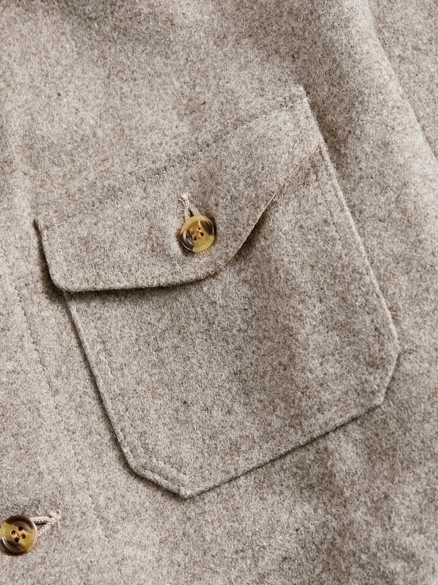 Crissman Overshirt in Oatmeal