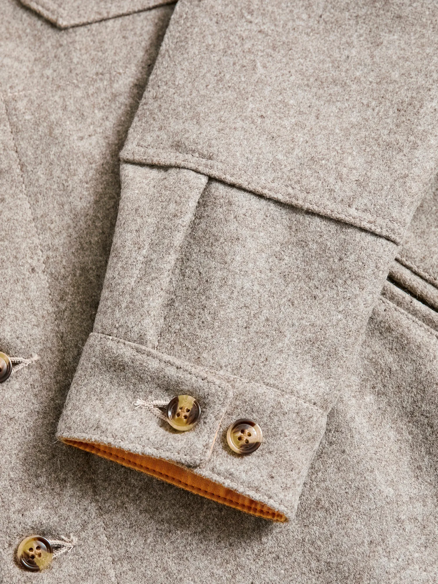 Crissman Overshirt in Oatmeal