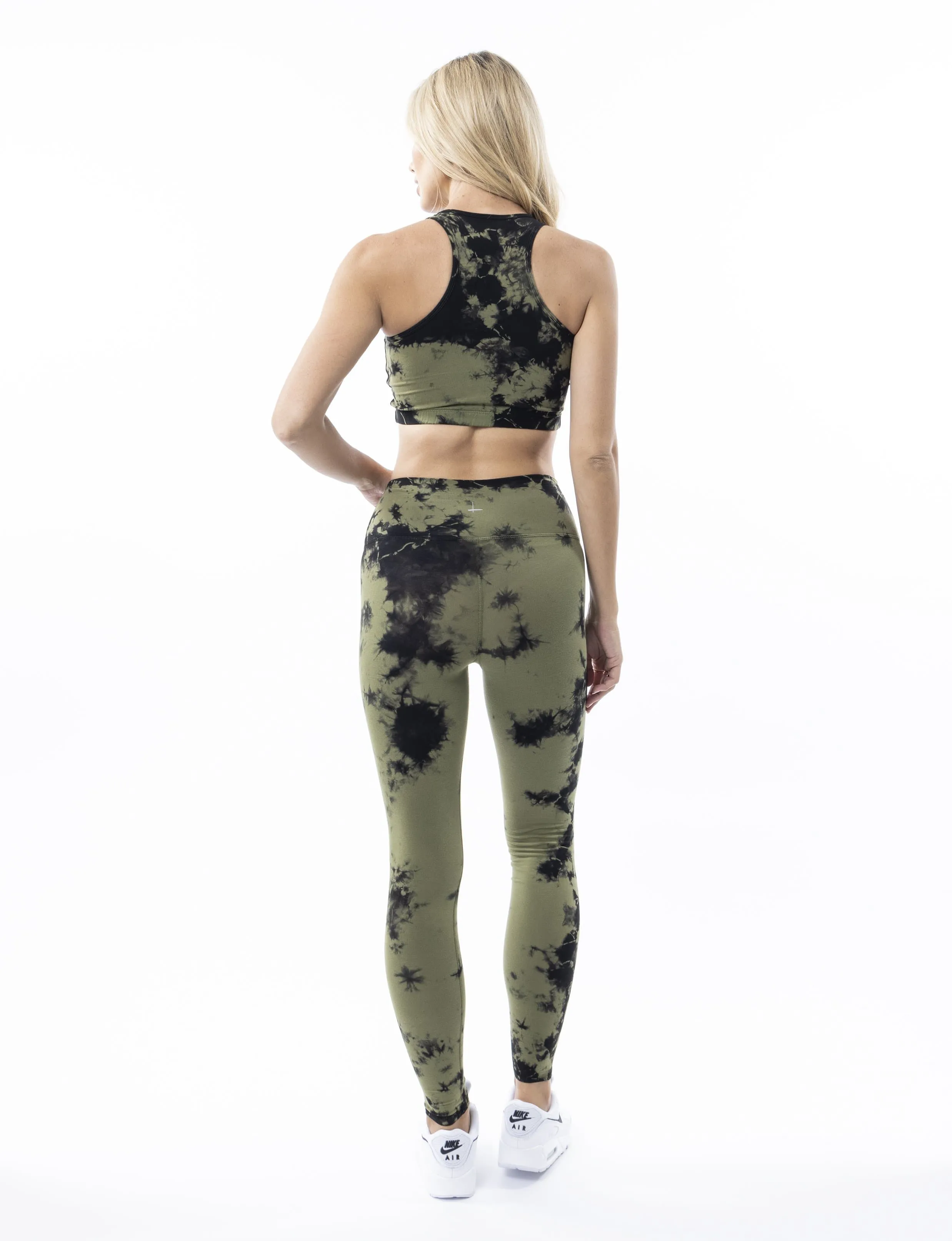 Dani Organic Cotton Legging - Army Tie Dye