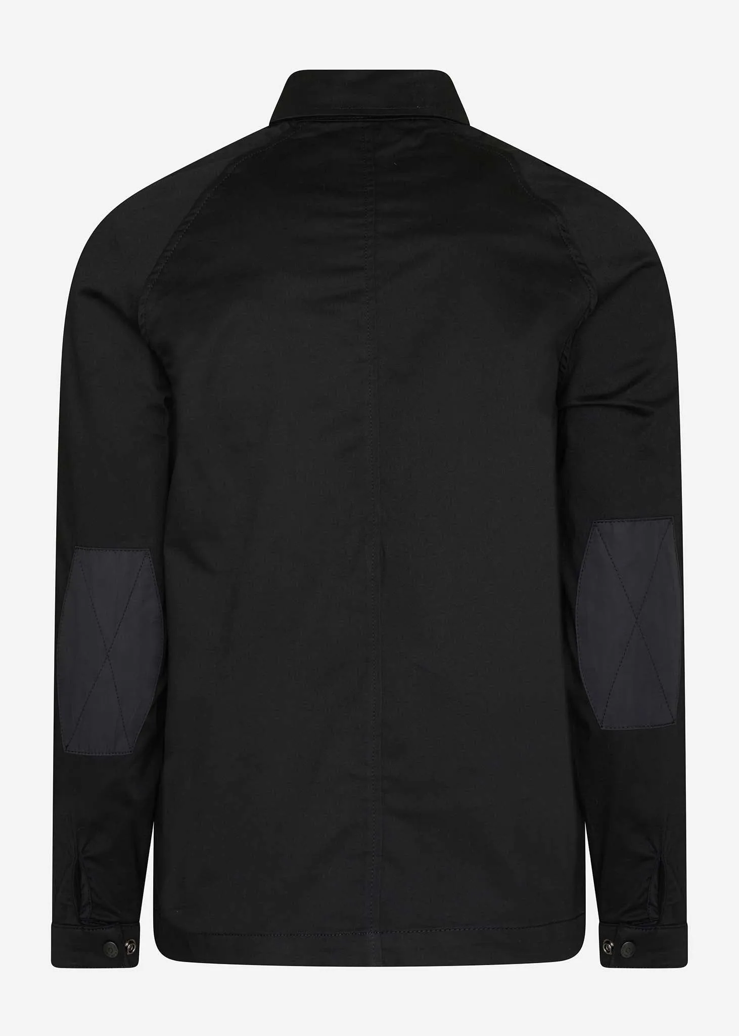 DH two pocket overshirt - jet black