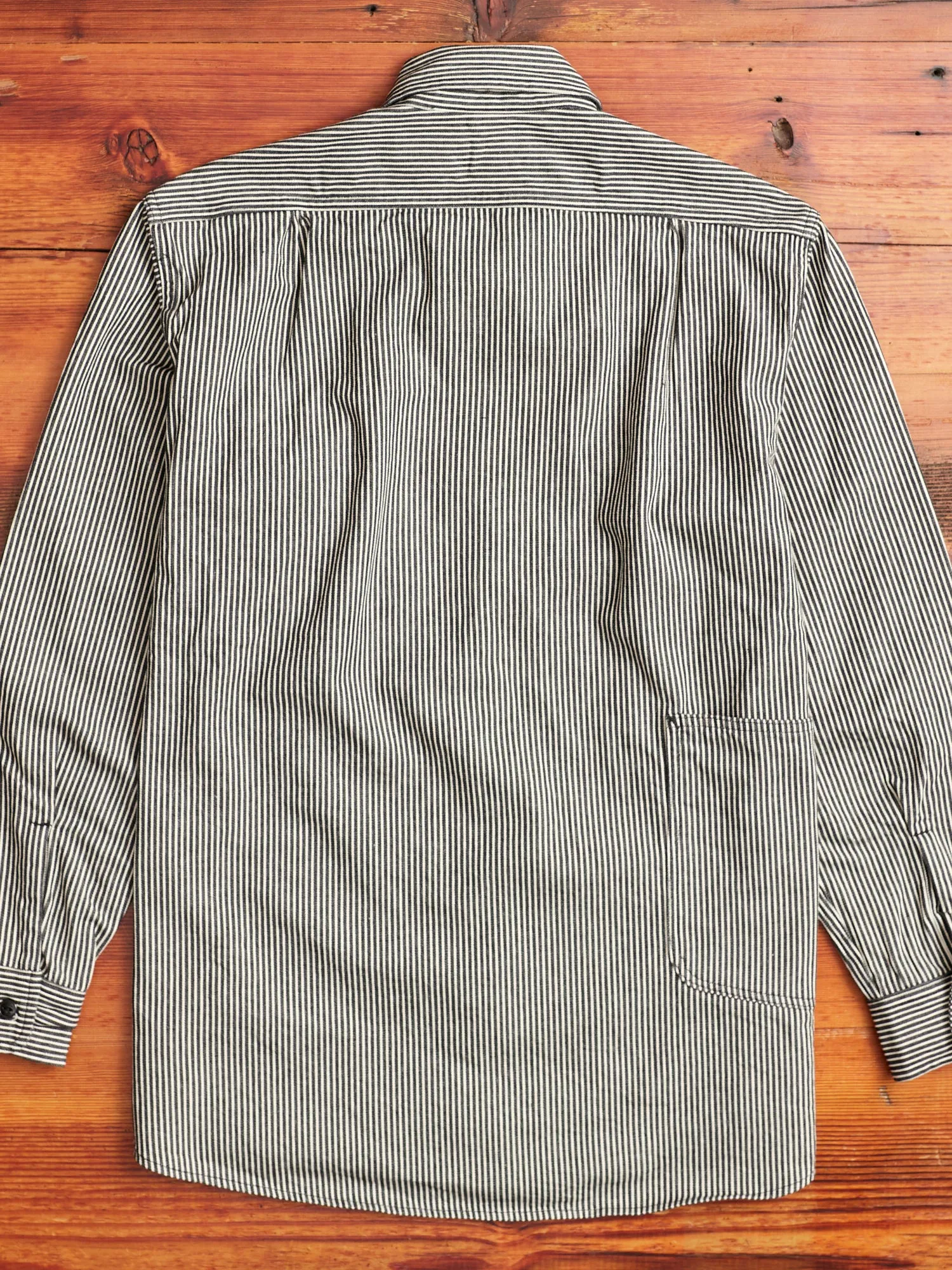 Diggin Shirt in 8oz Hickory Stripe