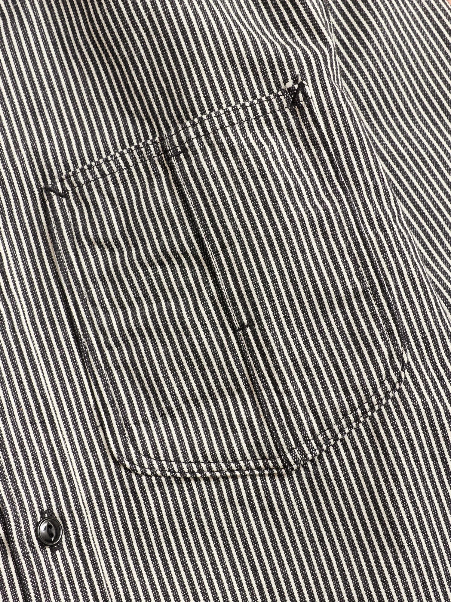 Diggin Shirt in 8oz Hickory Stripe
