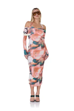 Dreo Dress - Spice Watercolor