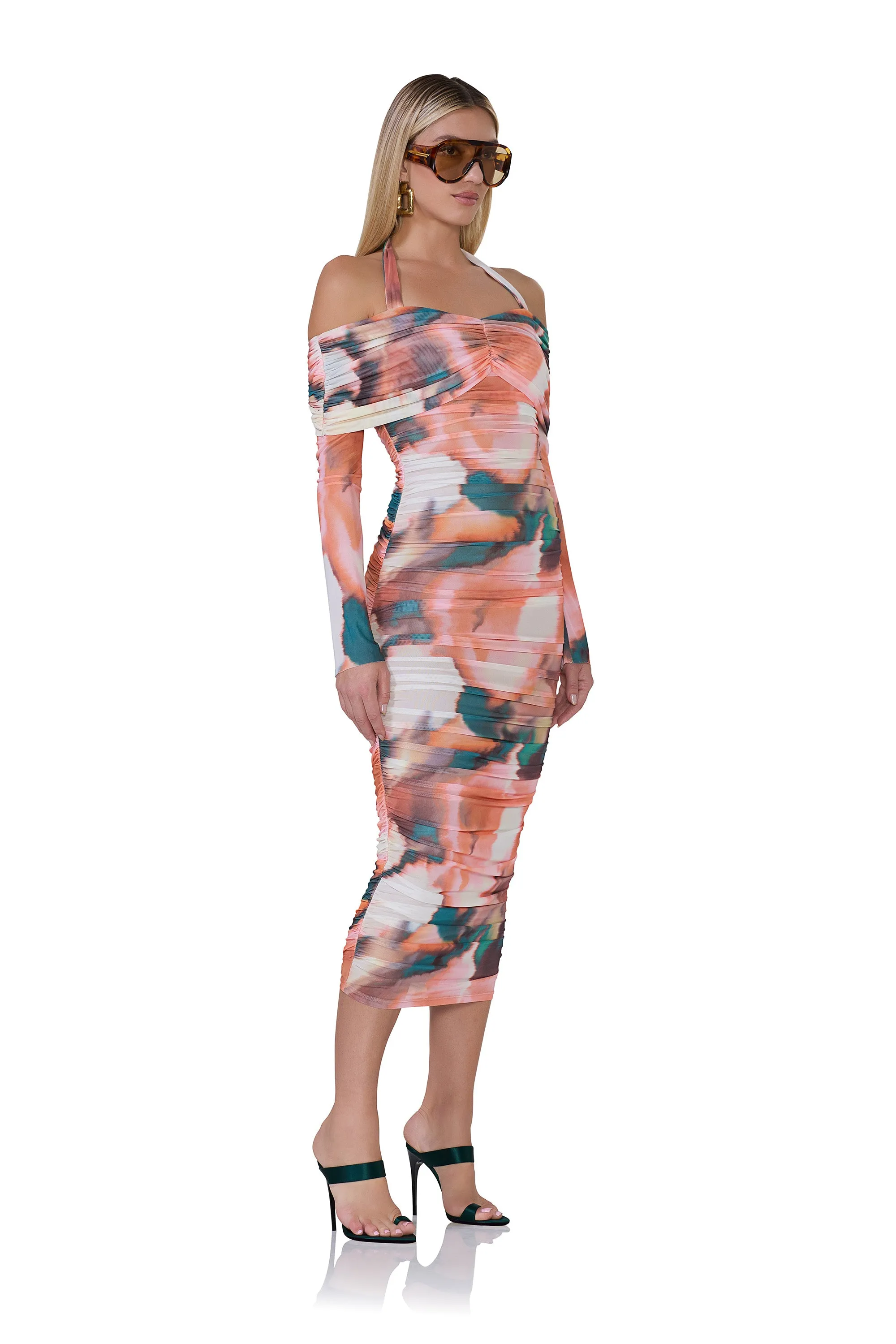 Dreo Dress - Spice Watercolor