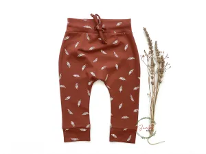 Feathers Leggings With Drawcord