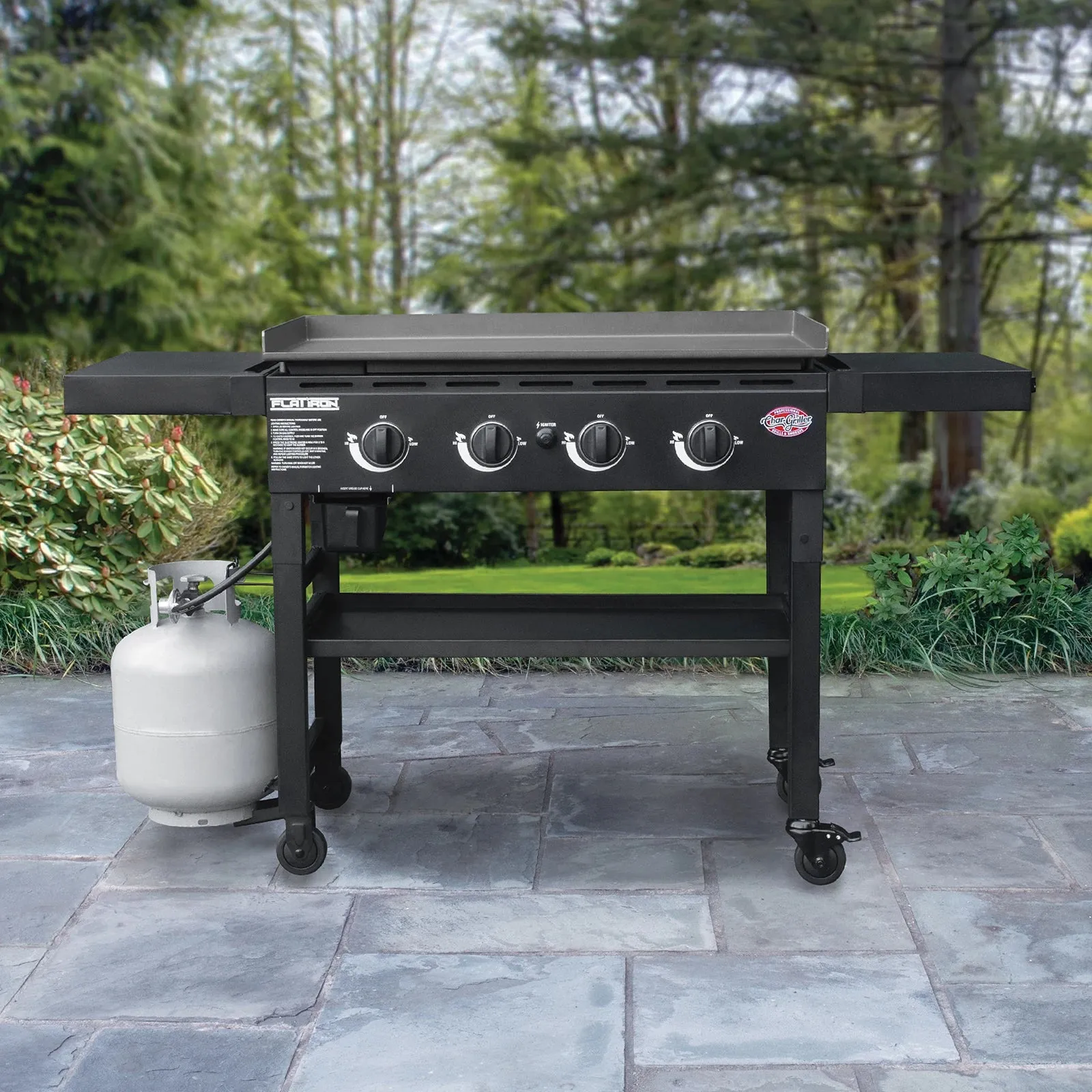 Flat Iron® 4-Burner Griddle without Lid