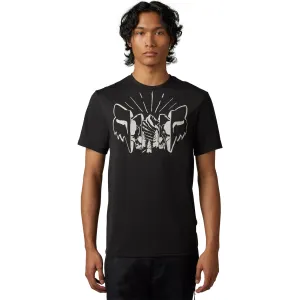 Fox Racing  Mens The Format T-Shirt Short Sleeve Tech Tee Soft Quick Dry Black
