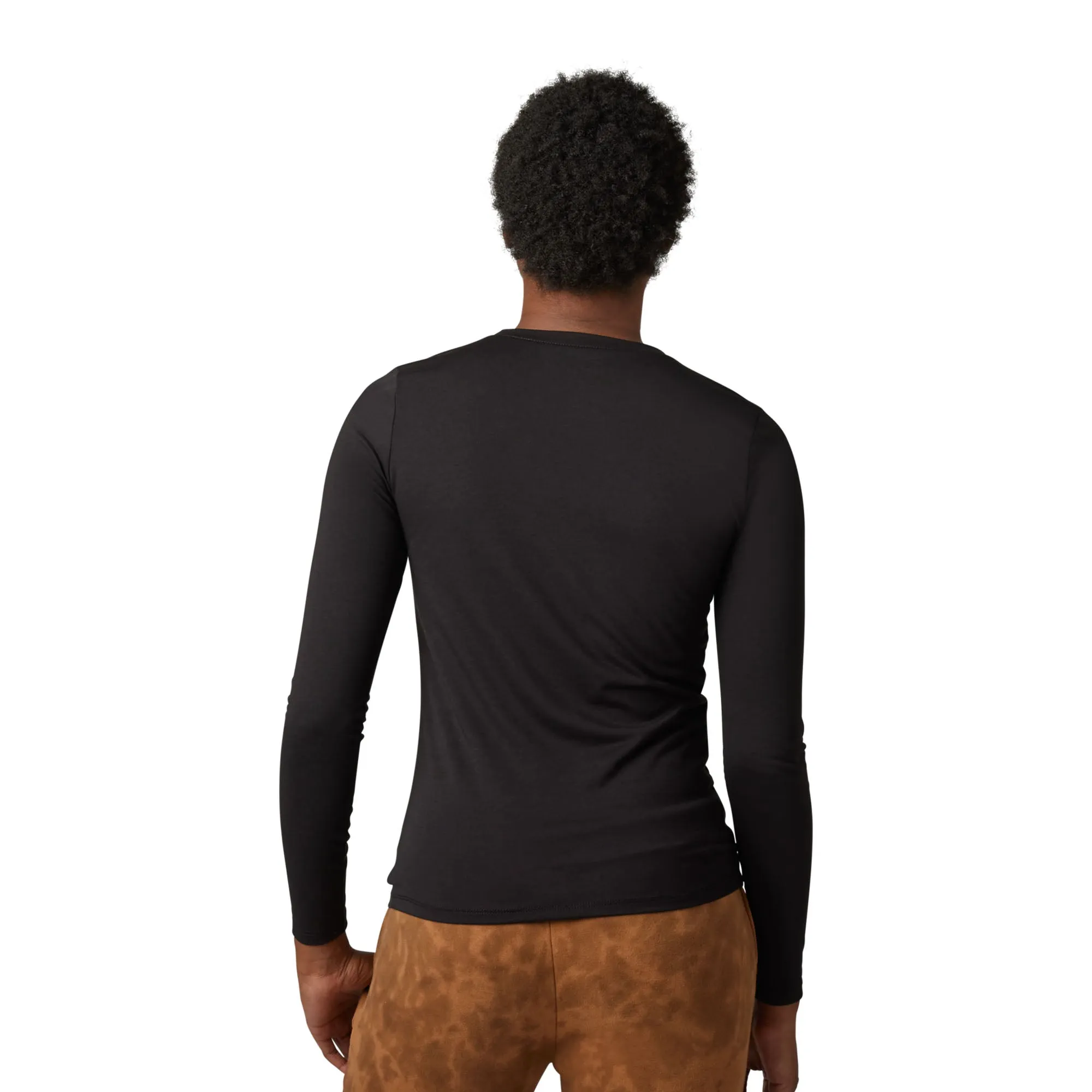 Fox Racing  Womens Absolute Long Sleeve Tech Tee T-Shirt Quick Dry Comfort Black