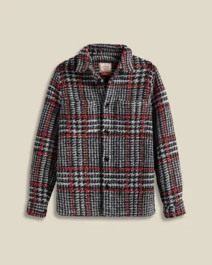 Gales Overshirt - Black/Red