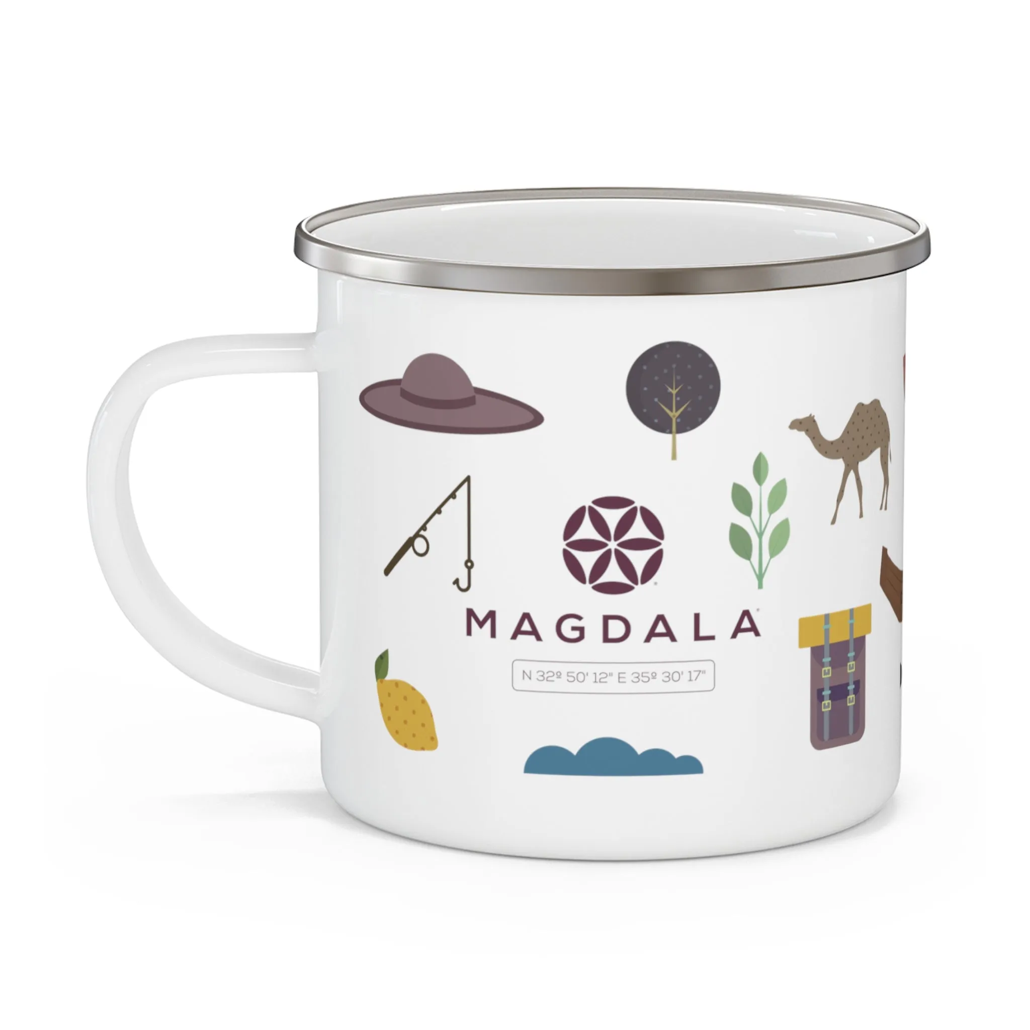 Galilee – Enamel Camping Mug