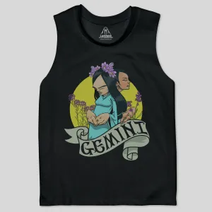 GEMINI BY SAM FLORES  WOMEN'S MUSCLE TEE