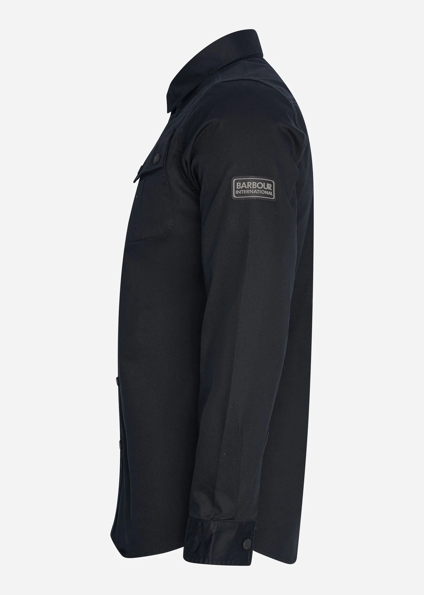 Graphite overshirt - black