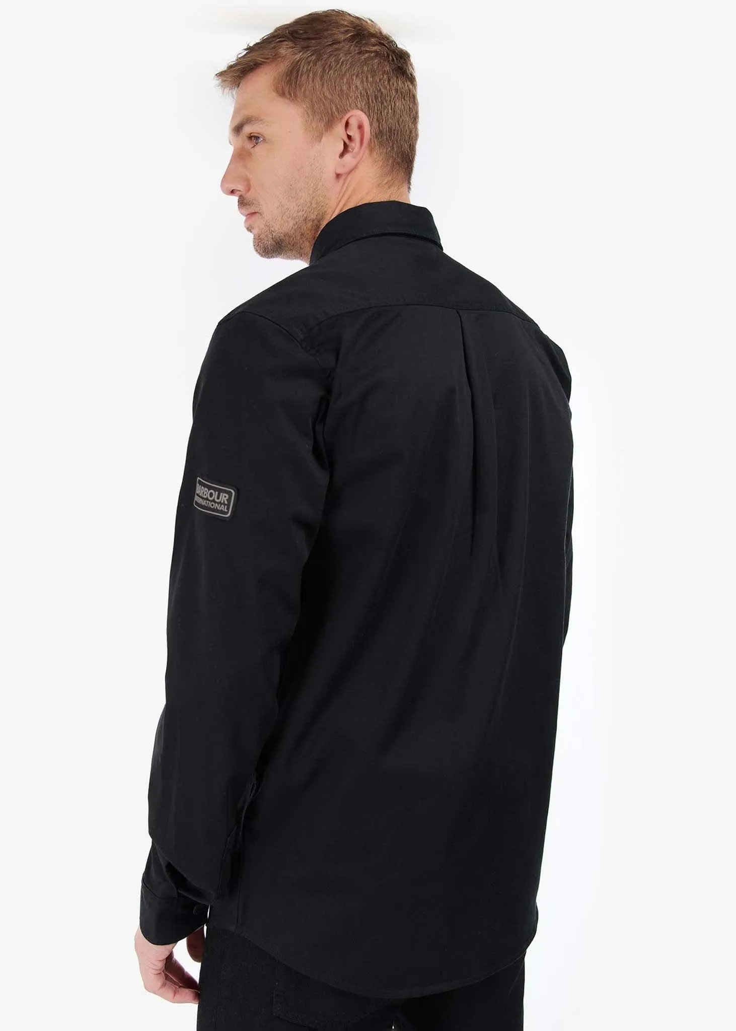 Graphite overshirt - black