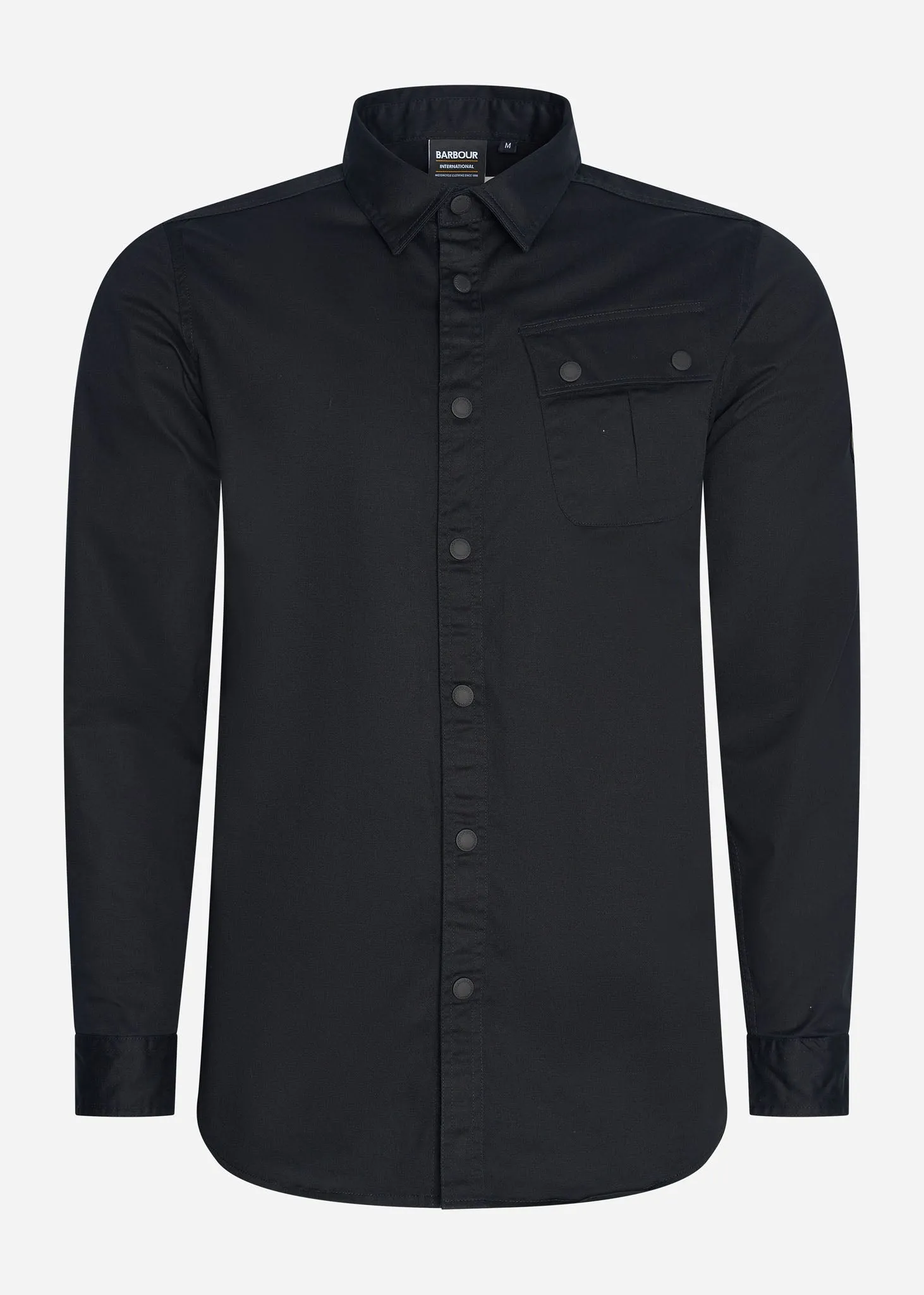 Graphite overshirt - black