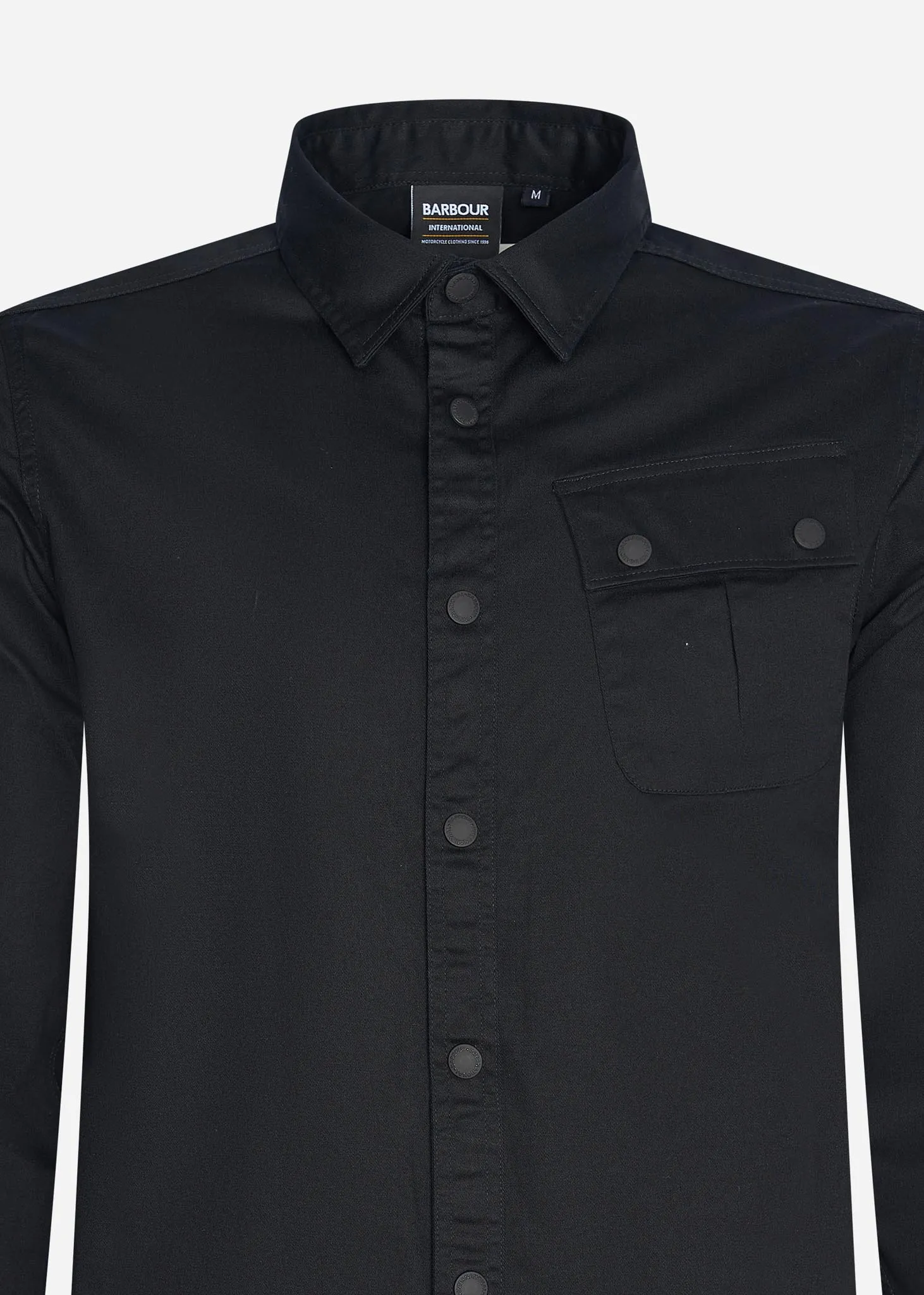 Graphite overshirt - black