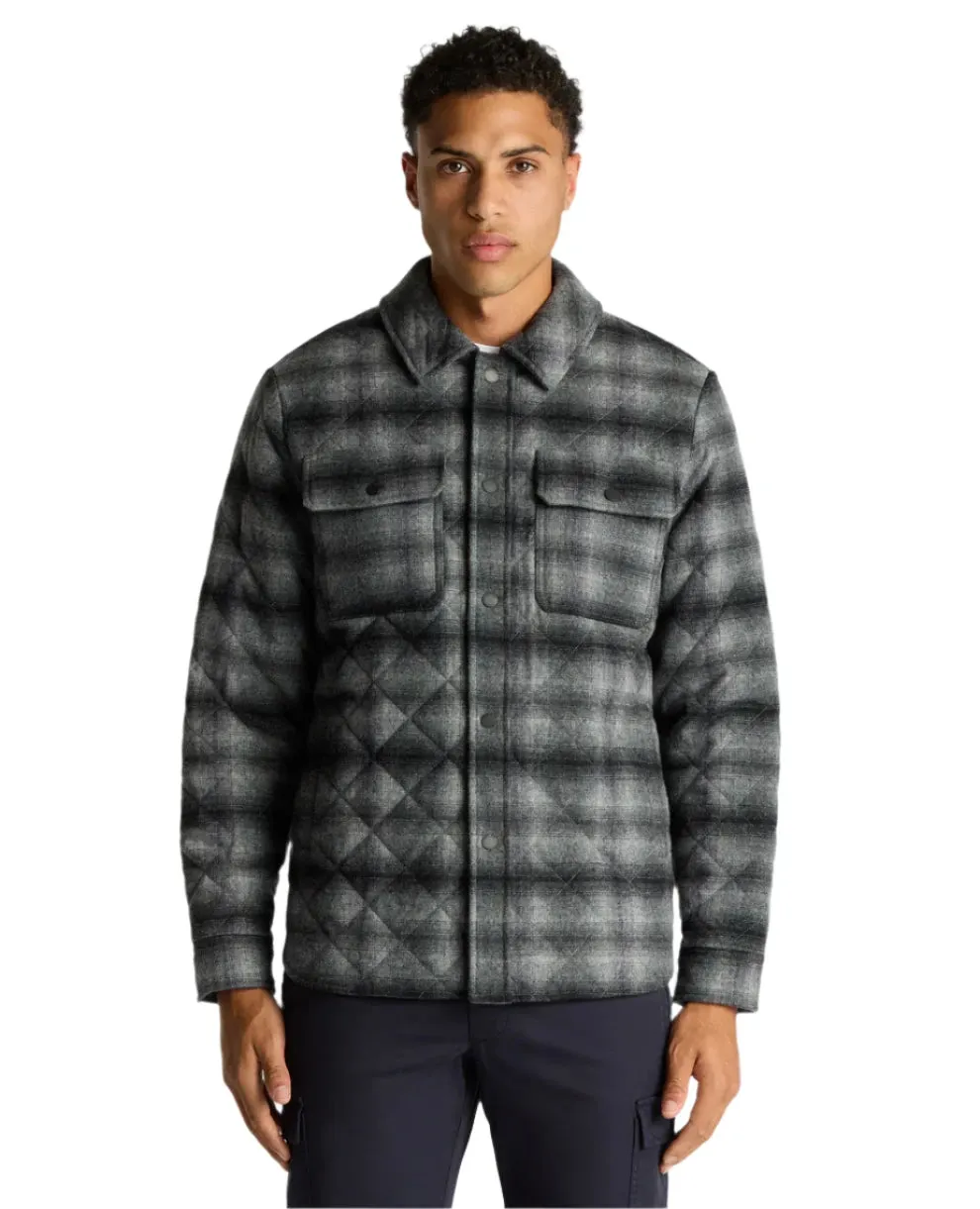 ID24701-Remus Grey Check Shacket