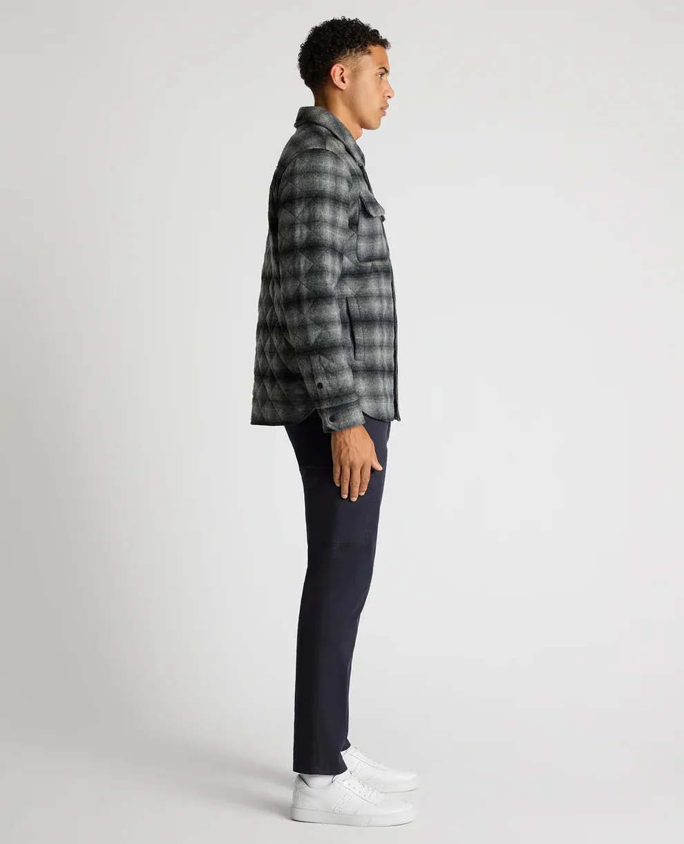 ID24701-Remus Grey Check Shacket