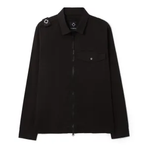 ID80191-Ma.Strum Full Zip Overshirt Black