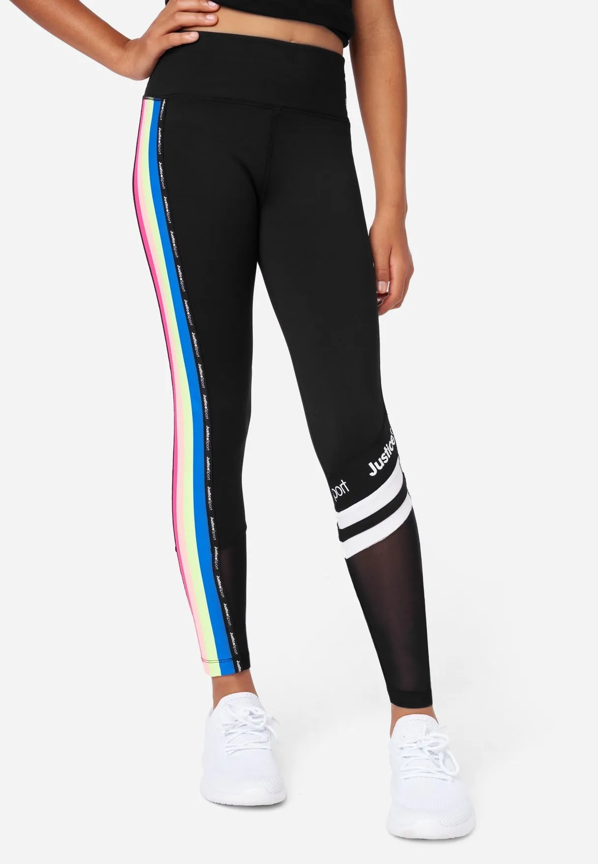 J Sport Stripe Full-Length Leggings