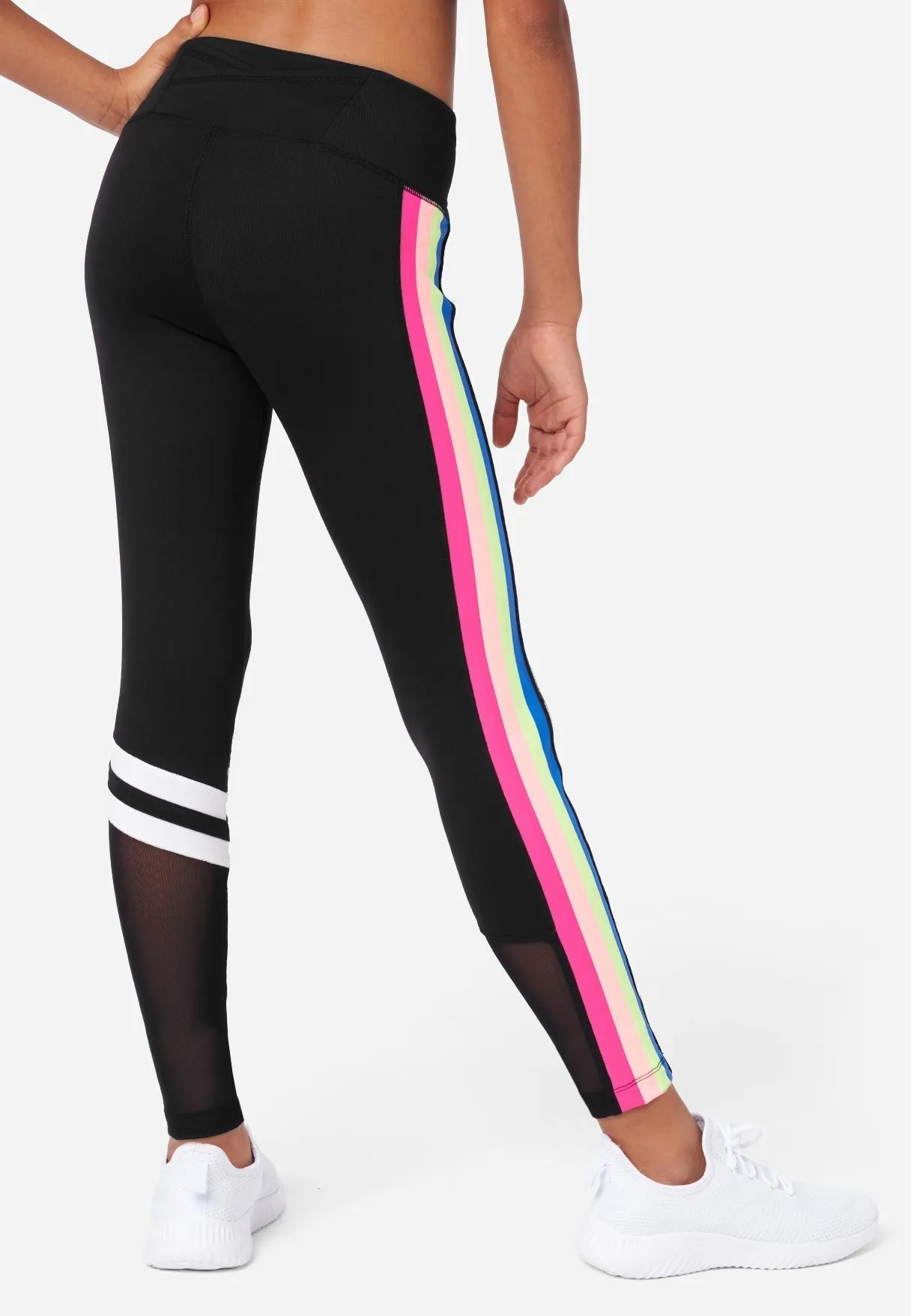 J Sport Stripe Full-Length Leggings