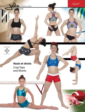 Jalie Pattern 3247 - Crop tops and shorts