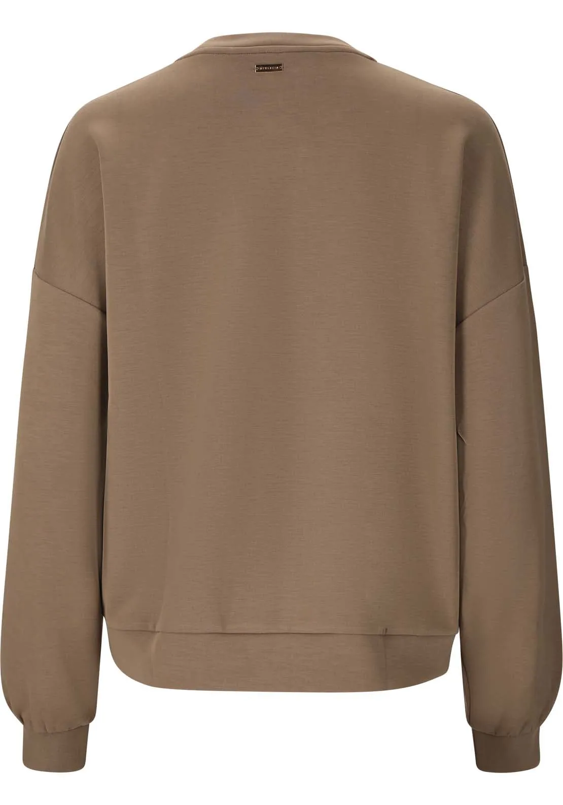 Jillnana Sweatshirt With Crew Neck - Walnut