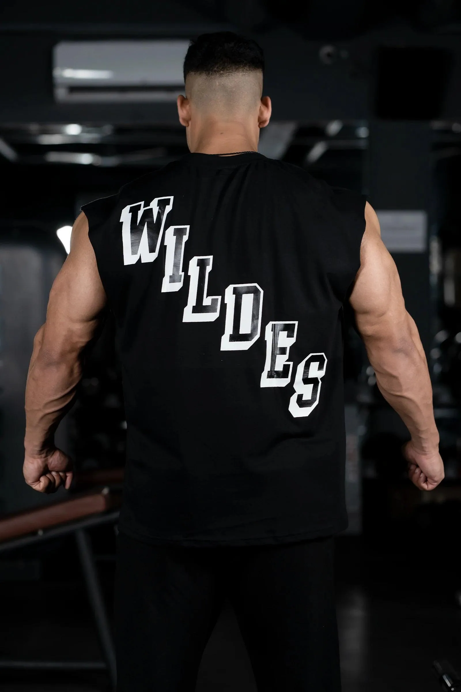 JOURNEY WILDES MUSCLE TEE (BLACK)
