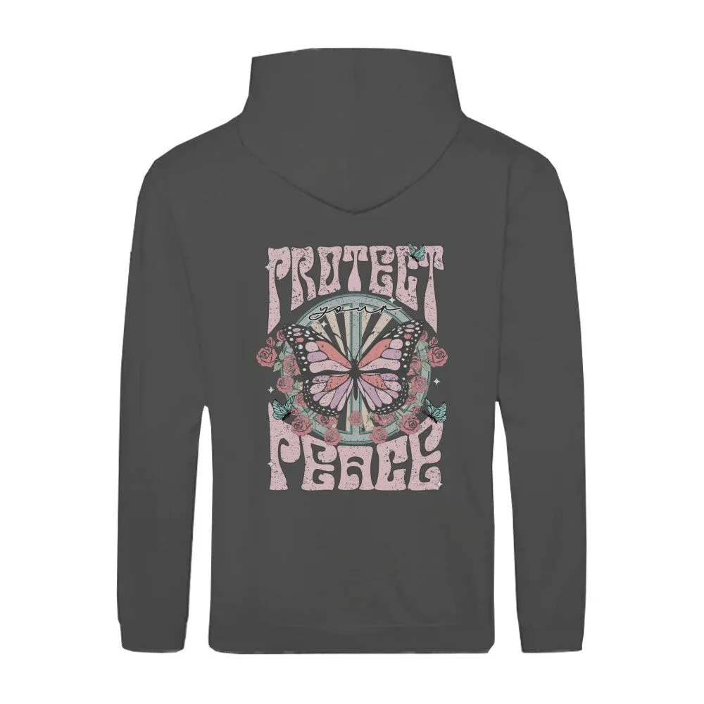 Kapuzenjacke Unisex | Protect Peace