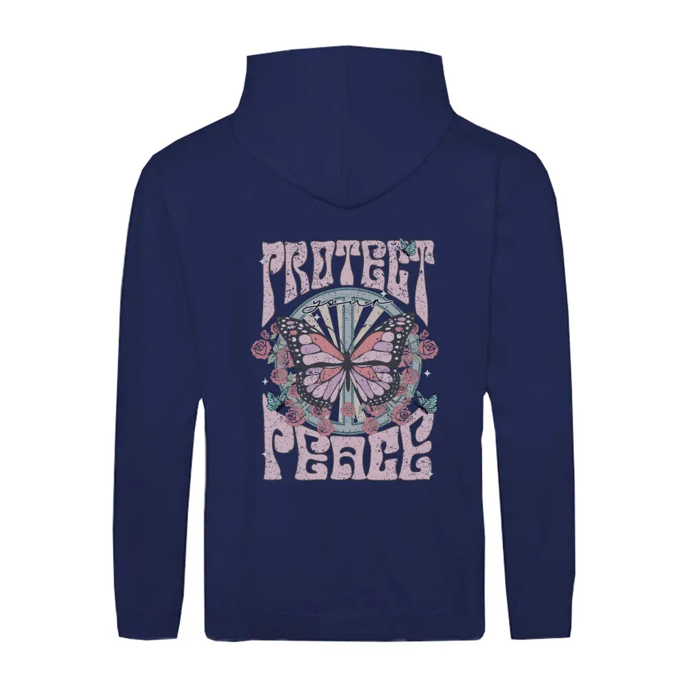 Kapuzenjacke Unisex | Protect Peace