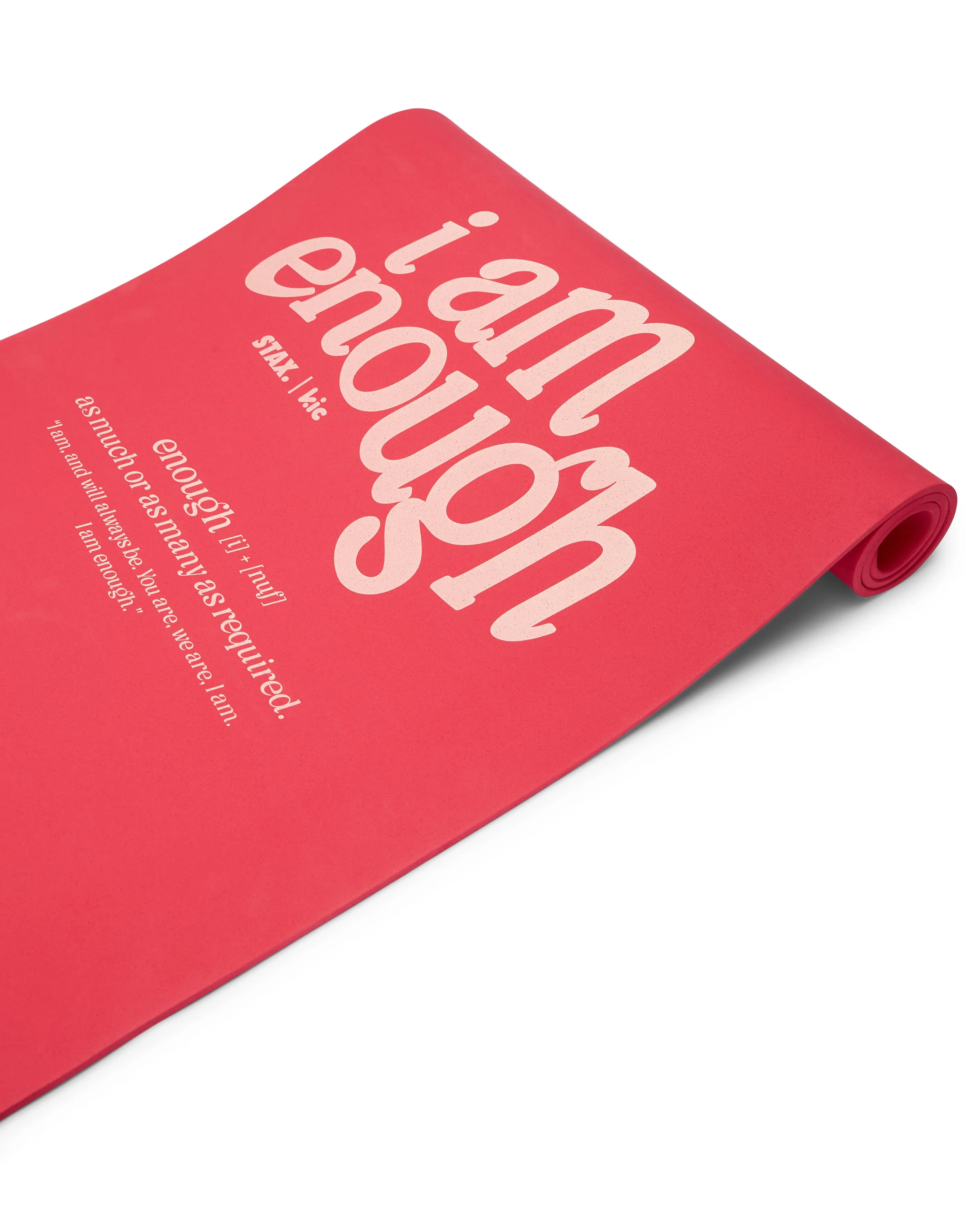 Kic Yoga Mat - Dark Pink
