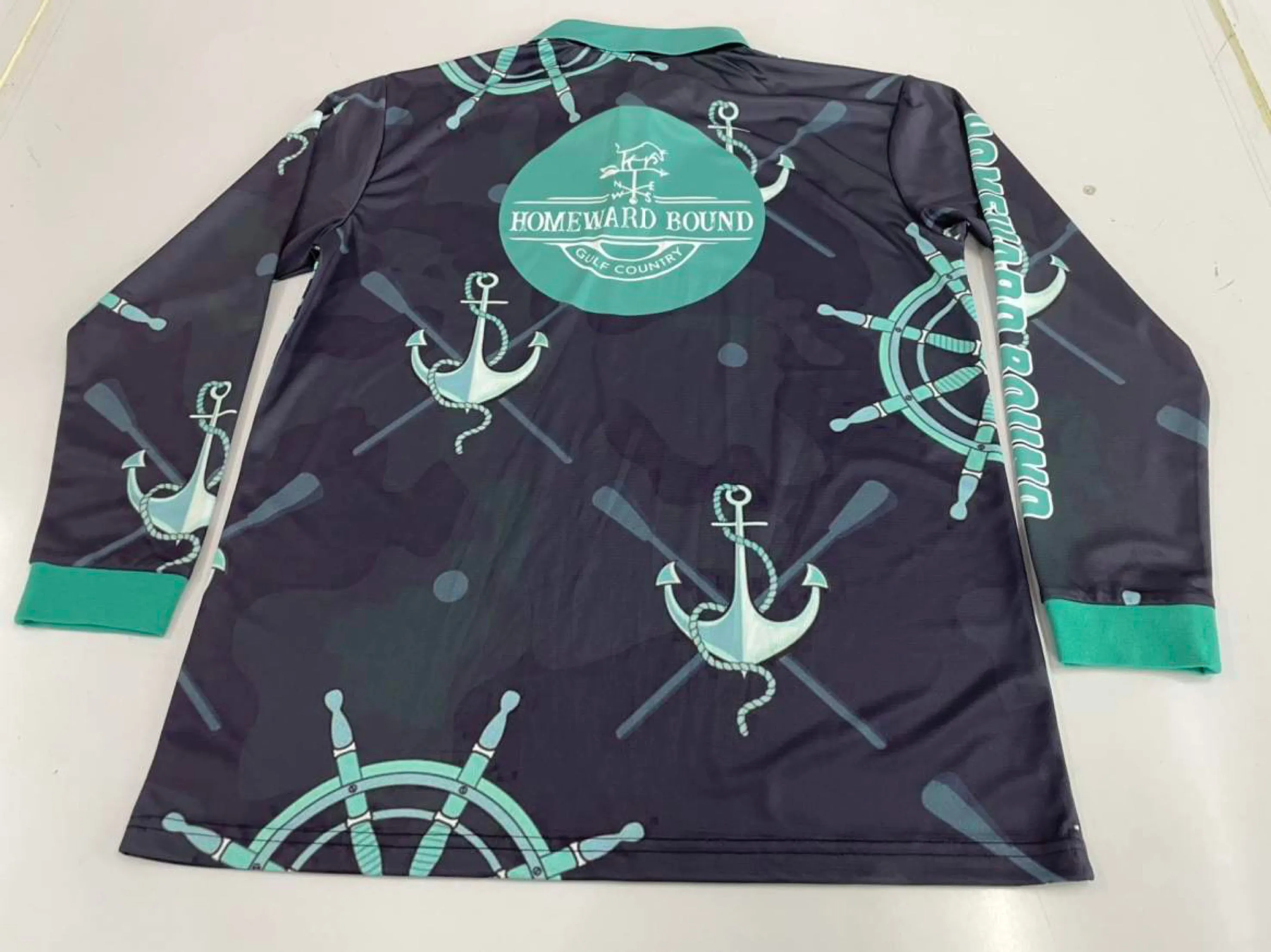 Kids Fishing Shirt- Anchor