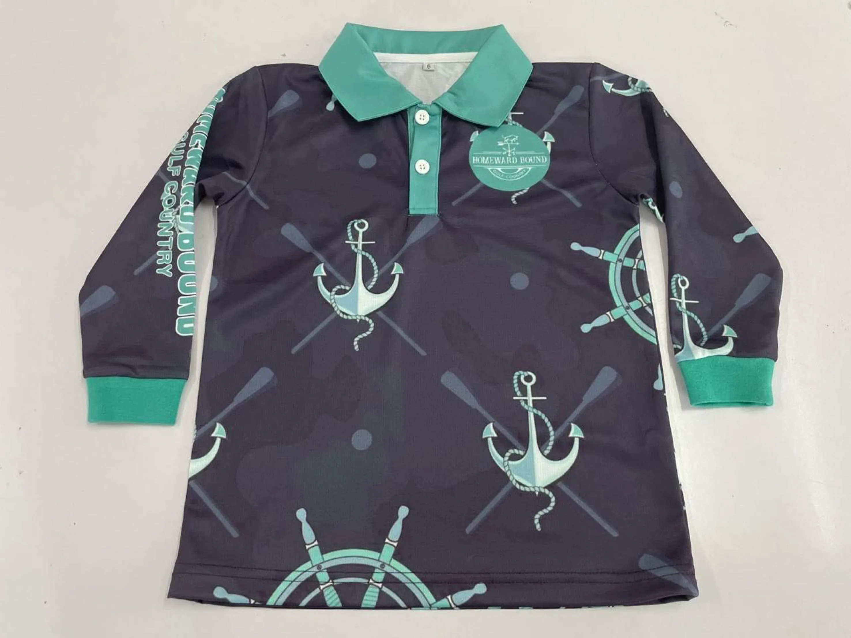Kids Fishing Shirt- Anchor