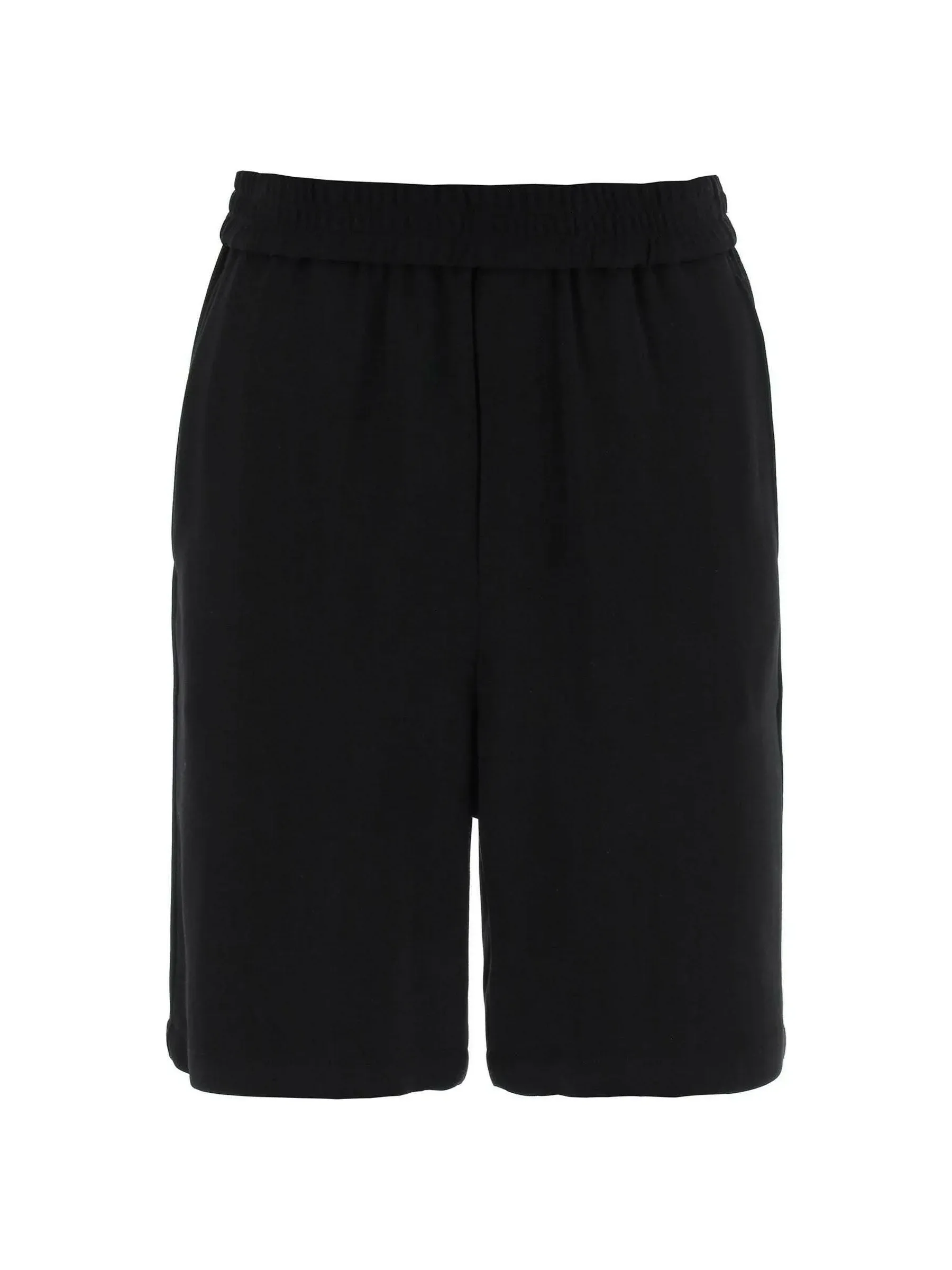 Knee-Length Wool Shorts