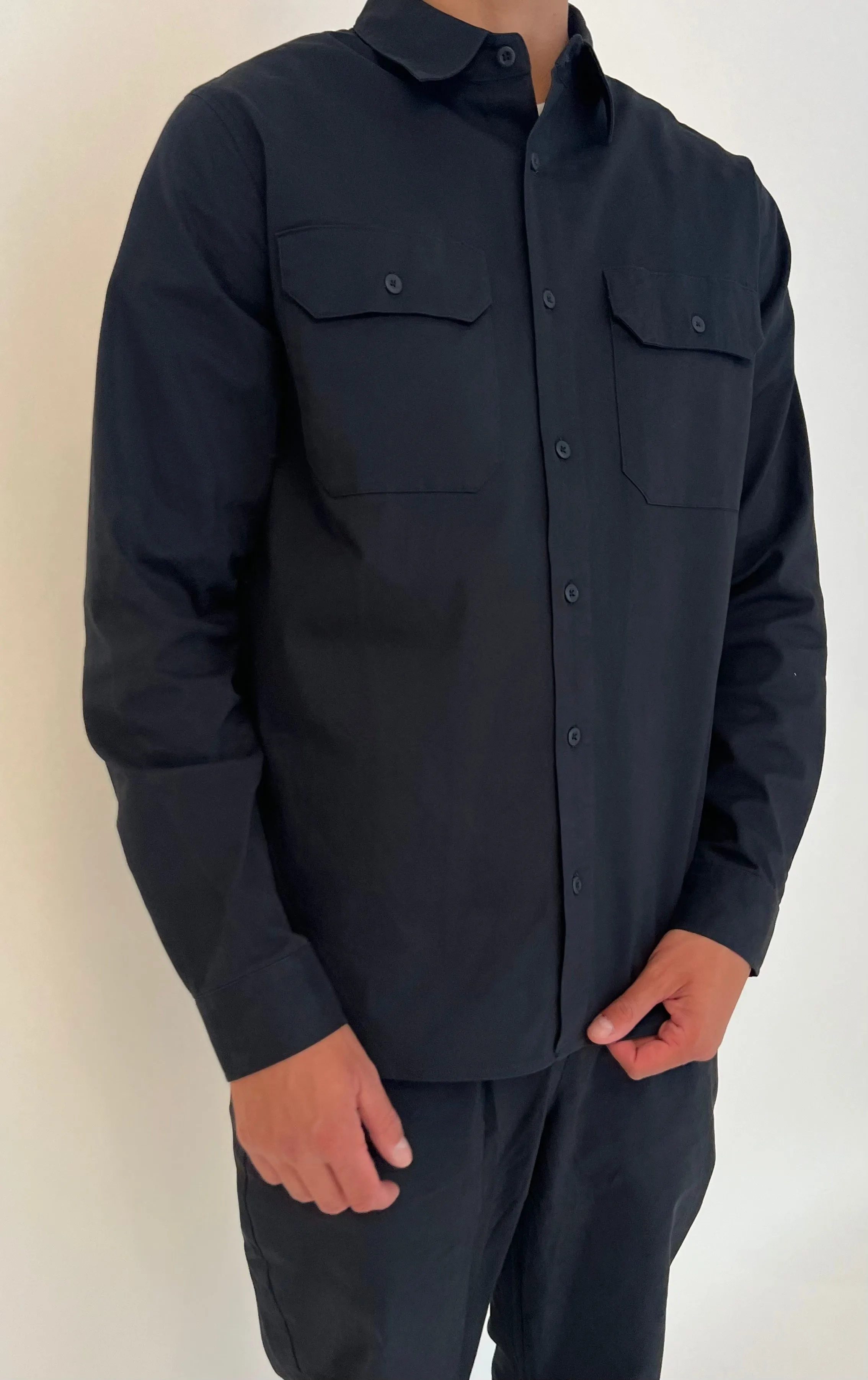 Kyoto Overshirt Khaki Beige