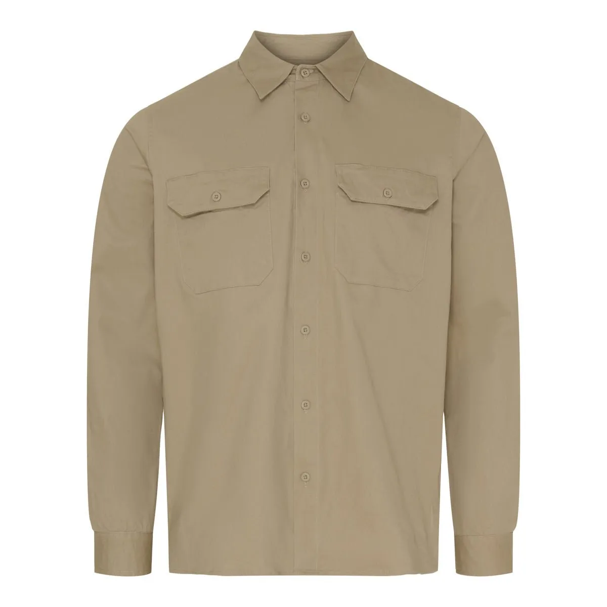 Kyoto Overshirt Khaki Beige