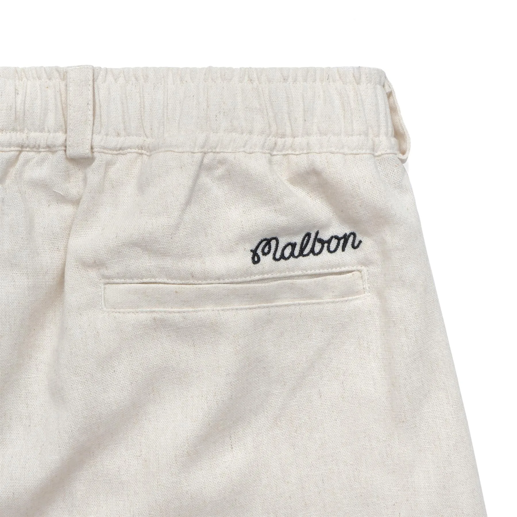 Laurent Jacquard Placket Shorts Ivory - 2024