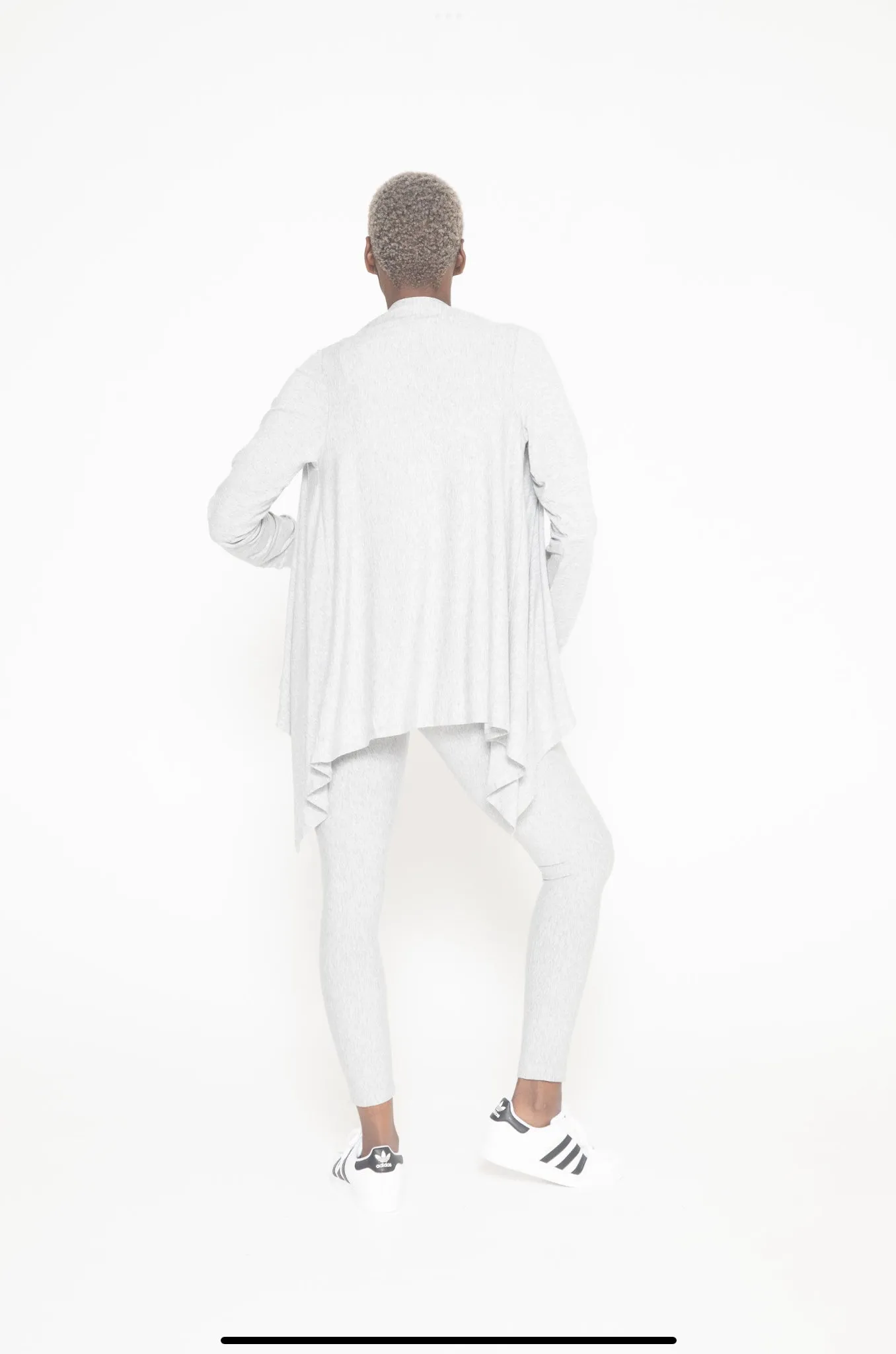 Legging - Heather Grey Fleece