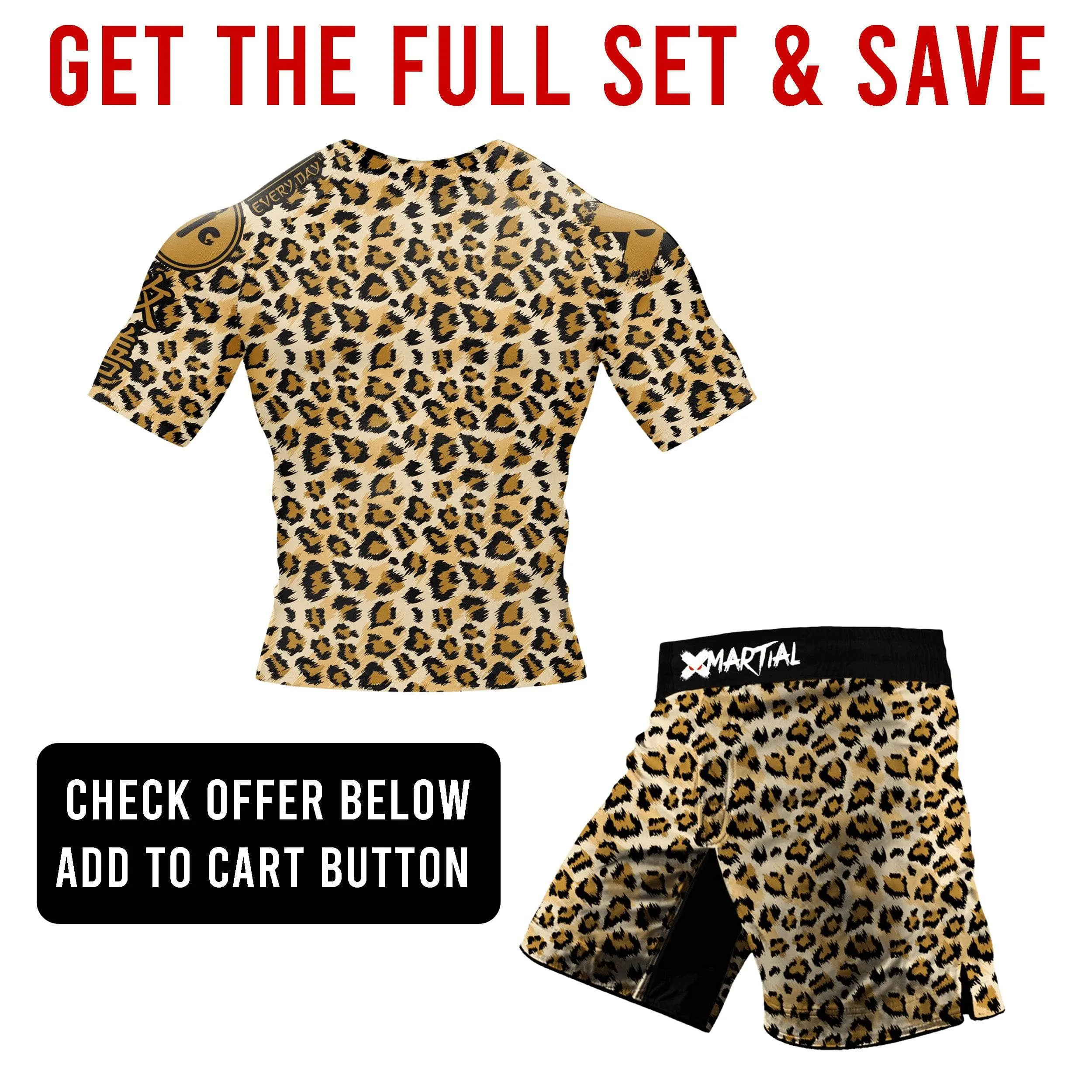 Leopard 2.0 Hybrid BJJ/MMA Shorts
