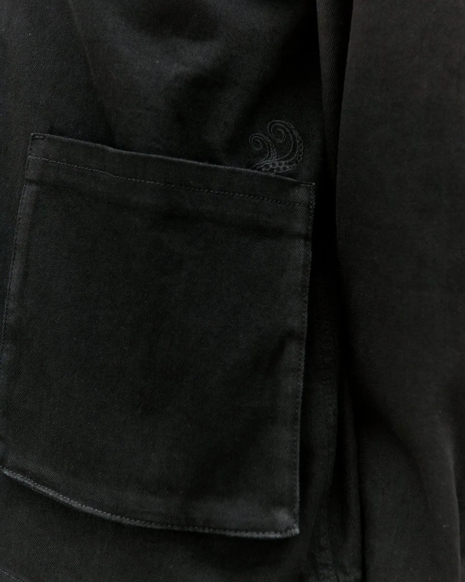 Libertine Venture overshirt 3483 Deep Solid Black
