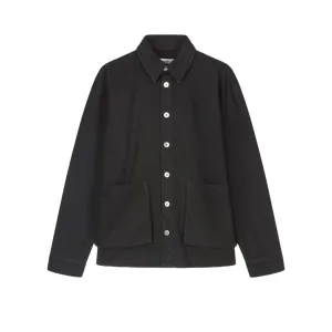 Libertine Venture overshirt 3483 Deep Solid Black