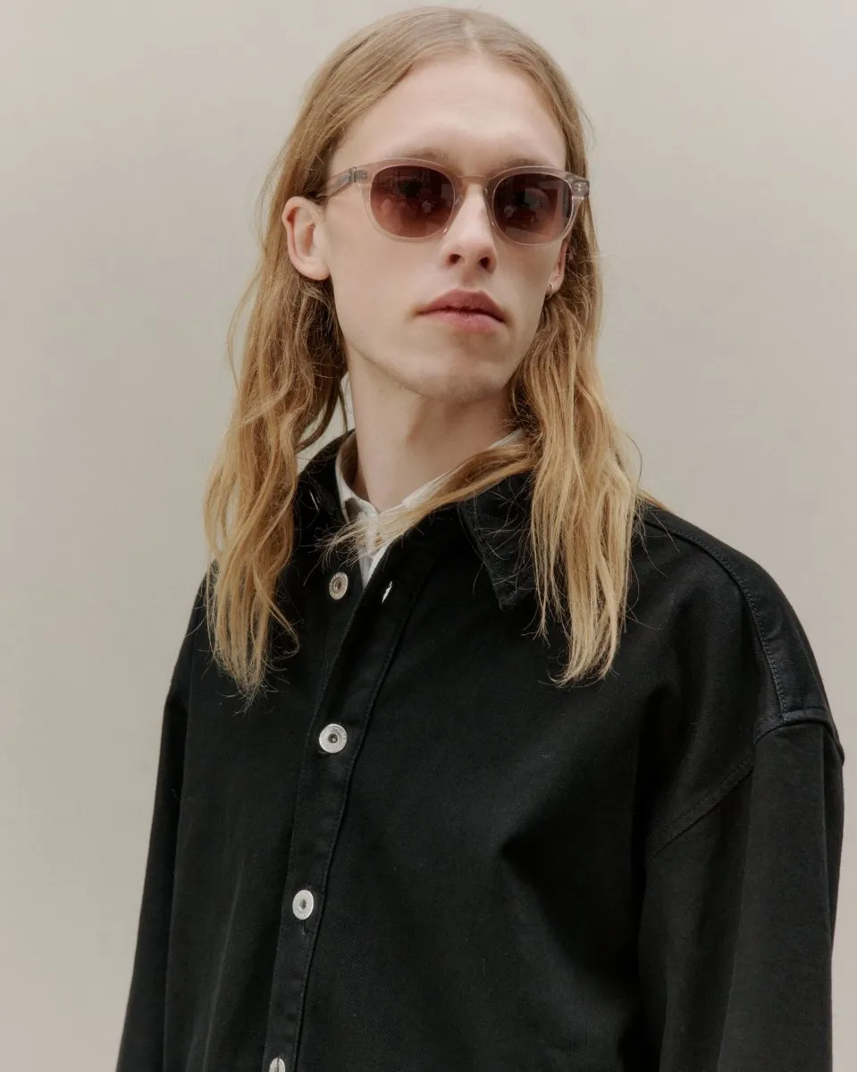Libertine Venture overshirt 3483 Deep Solid Black