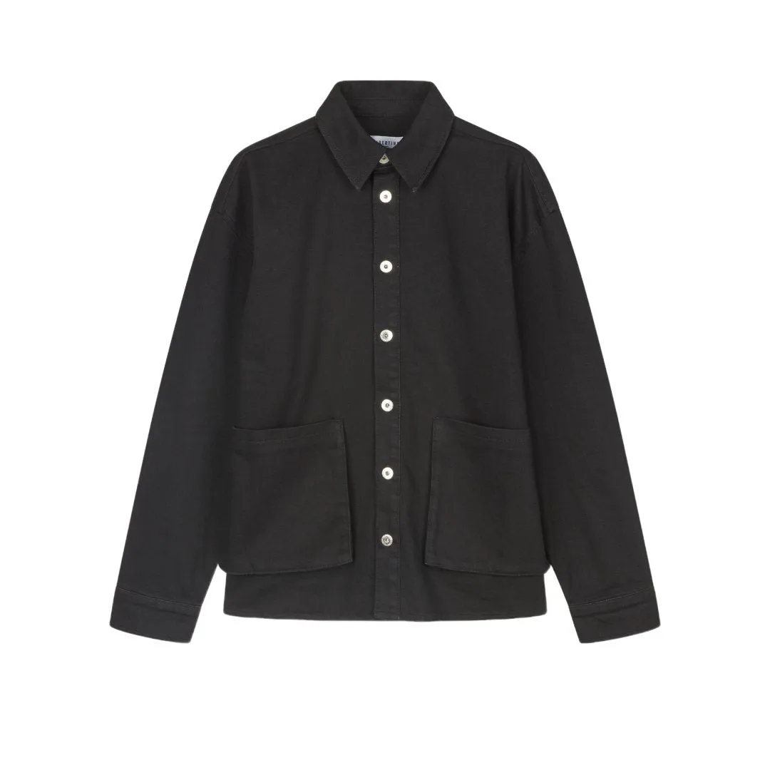 Libertine Venture overshirt 3483 Deep Solid Black