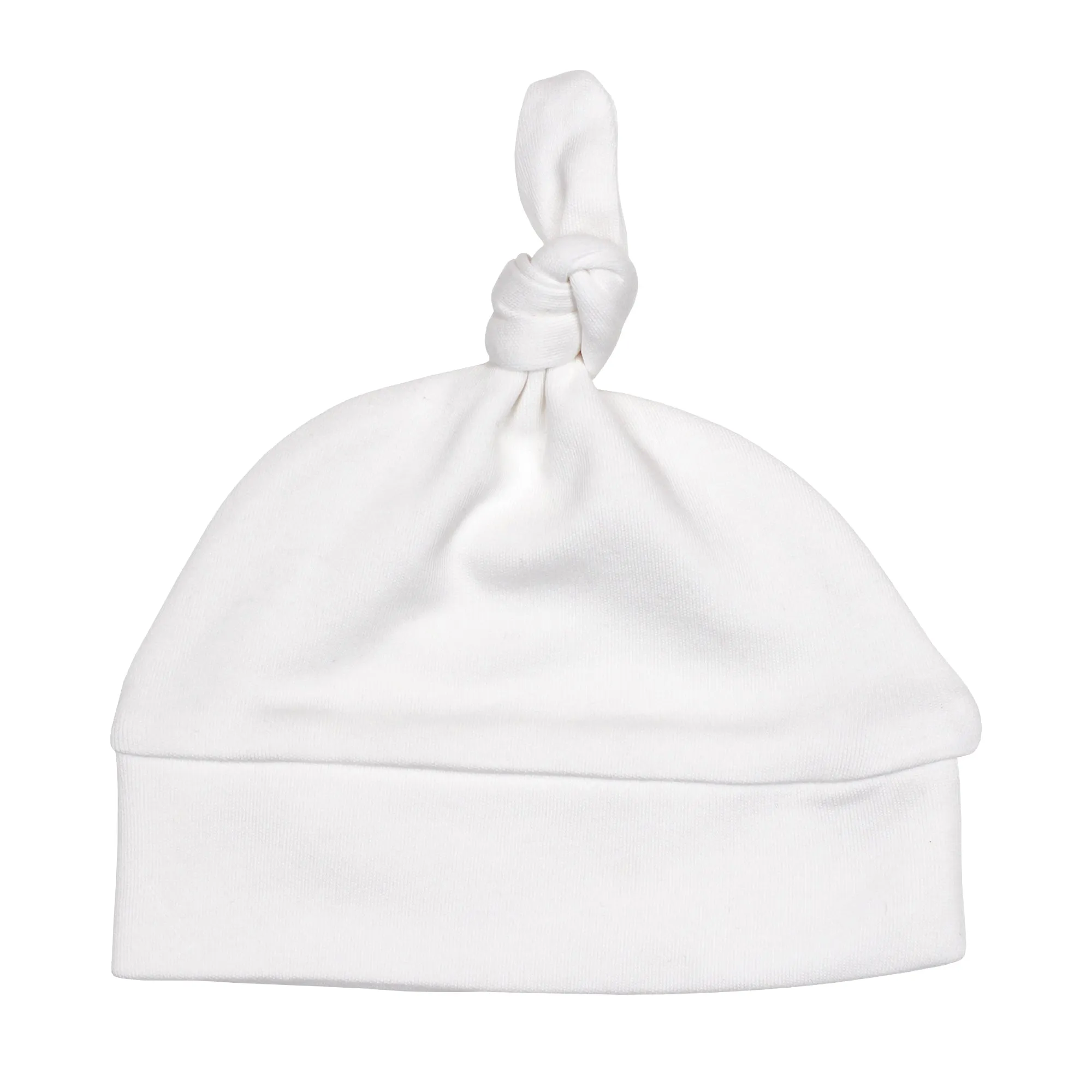 L'ovedbaby Organic Banded Top-Knot Hat