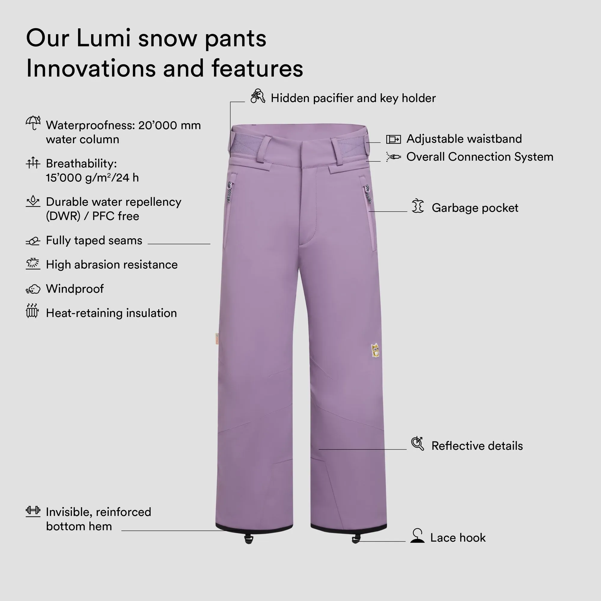 Lumi snow pants