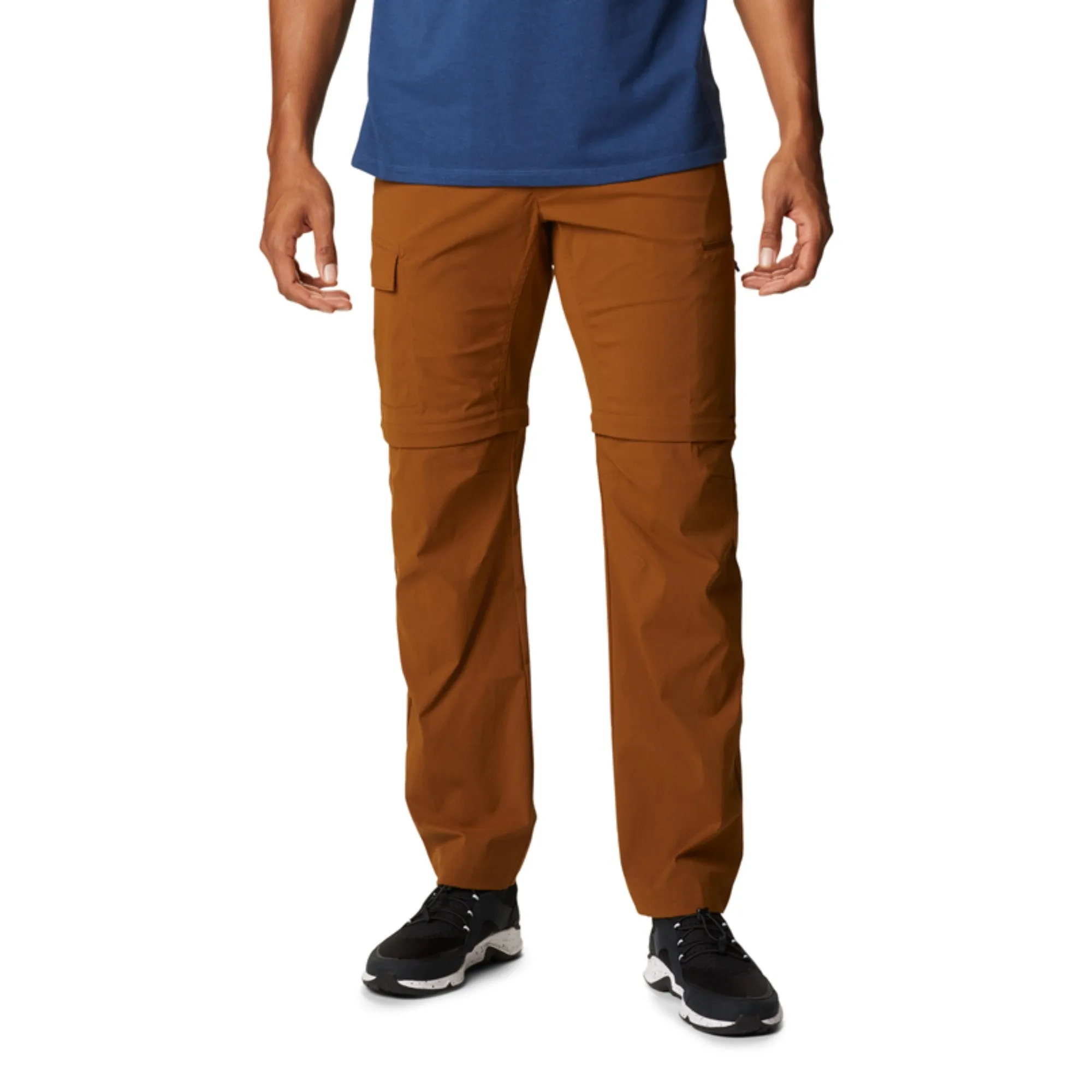 Men Newton Ridge Convertible Pant - Walnut
